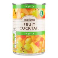 Fruit Cocktail In Juice 411g (250g Drained) Four Seasons